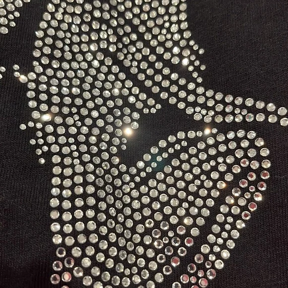 💥SOLD💥O-Mighty Devil & Angel Crystal💥 Rhinestone top - Picture 8 of 12